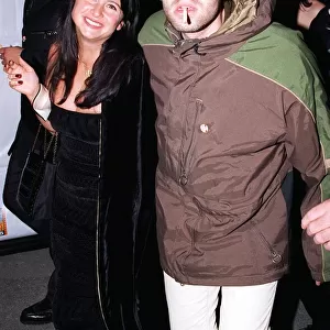 Liam Gallagher lead singer of Oasis at the party for the MTV European Music Awards in
