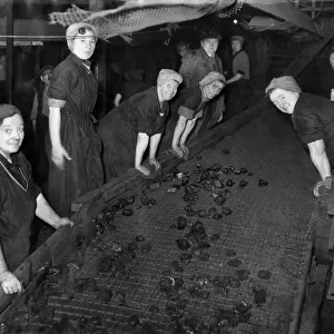 The Last of their Line. 1. The pit-brow lasses are to leave Giants Hall Colliery, Standish