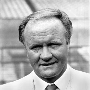 Manchester United manager Ron Atkinson. August 1985 P017062
