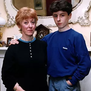 Margaret Maughan and her son James whose father is Spike Milligan A©Mirrorpix