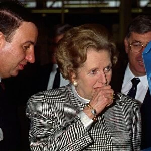 Margaret Thatcher at IBM Plant Greenock March 1988