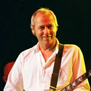 Mark Knopfler on stage at the Albert Hall in Stirling. Former member of Dire Straits in