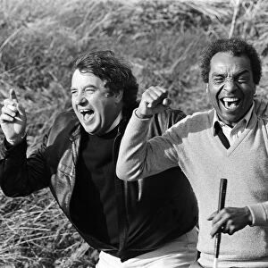 The Marley Golf Classic held at Royal Birkdale Golf Club Jimmy Tarbuck and Kenny Lynch