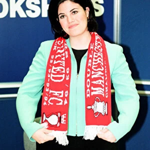 Monica Lewinsky, former Intern at The White House, pictured during Book Signing Tour