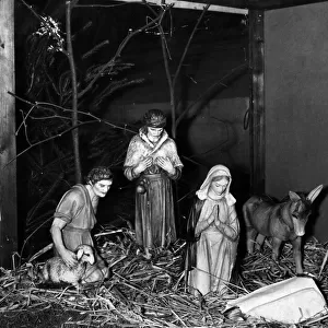 Nativity Scene, Published Cardiff Echo, 24th December 1959