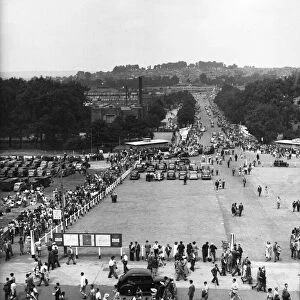 Olympic Games 1948 Crowds outside Wembley Stadium