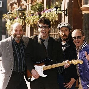 Paul Hipp Buddy Holly impersonater with the Crickets, the original backing group of