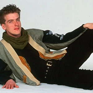 Peter Capaldi modelling casual clothes May 1983