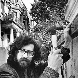 Piers Corbyn, brother of Labour Politician Jeremy Corbyn, pictured in Maida Vale
