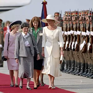 Prince and Princess Of Wales Overseas Official visit to Hungary