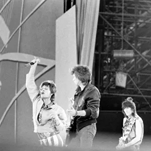 Rolling Stones concert. at Wembley Stadium 25 June 1982