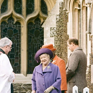 The Royal family attend the Christmas Day service at St Mary Magdalene Church