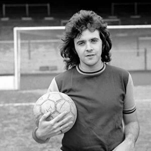 Singer David Essex pictured at Upton Park as he joins West Ham United for a day of