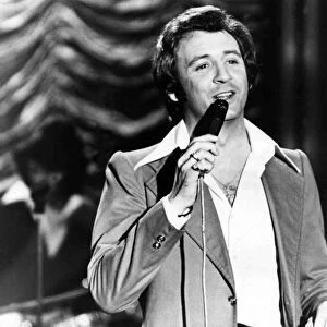 Singer Tony Christie - February 1976