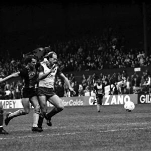 Stoke. v. Southampton. October 1984 MF18-03-009 The final score was a three one