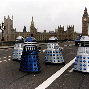 TV Programmes Doctor Who Daleks sighted on Westminster Bridge. 1993