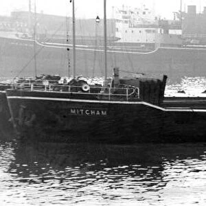 The Tyne collier Mitcham in 1957
