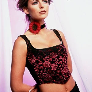 Velour bodice from Marks and Spencer Fashion, August 1997 Flower from Internacionale
