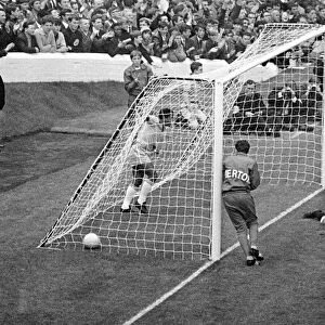 World Cup Bulgaria versus Brazil 12th July 1966 Pele scores Brazil