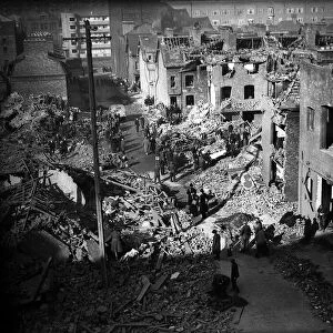 WW2 Bomb Damage on Merseyside 5th May 1941