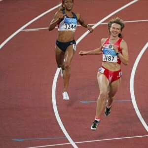 Yuliya Nesterenko Wins 100m Final