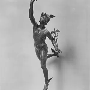 Flying Mercury; bronze statuette by Giambologna preserved at the Louvre Museum, Paris