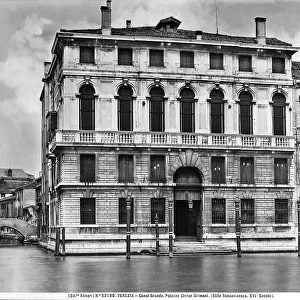 Palazzo Civran, Venice. The seventeenth century building was rebuilt over the course of the eighteenth century, probably by Giogio Massari