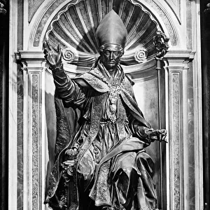 Statue depicting San Gennaro (St. Januarius), by Giuliano Finelli, in the Cappella di San Gennaro, in the cathedral of Naples