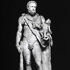 Statue of Hercules and Telefus, in the Vatican Museums, Vatican City