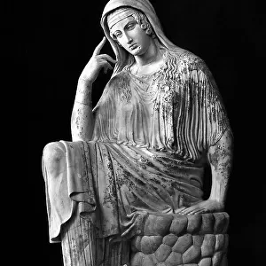 Statue of Penelope, in the Sala delle Muse, Vatican Museums, Vatican City