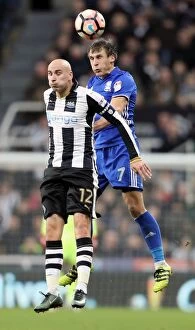 Newcastle United vs Birmingham City: Shelvey and Tesche Clash in FA Cup Third Round Replay