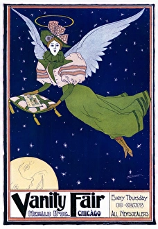 AD: VANITY FAIR, c1895. Advertisement for the magazine Vanity Fair AD: VANITY FAIR, c1895. Advertisement for the magazine Vanity Fair
