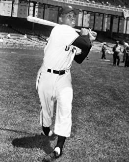 <b class=qtipBold><figcaption>American baseball player</figcaption></b><br>WILLIE MAYS (1931- ). American baseball player.<br><em>© none</em> American baseball player