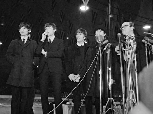 THE BEATLES, 1964. Photographed by Marion Trikosko, 11 February 1964 THE BEATLES, 1964. Photographed by Marion Trikosko, 11 February 1964