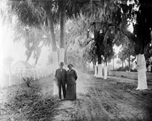 BOOKER T. WASHINGTON (1856-1915). American educator. With Mary McLeod Bethune in Daytona BOOKER T. WASHINGTON (1856-1915). American educator. With Mary McLeod Bethune in Daytona