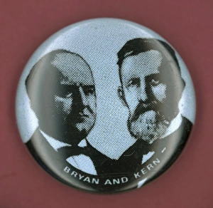 Button Prints: Bryan Campaign Button