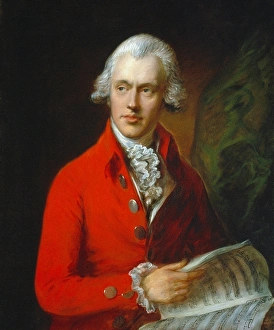 CHARLES ROUSSEAU BURNEY (1747-1819). English musician and composer; nephew of musical CHARLES ROUSSEAU BURNEY (1747-1819). English musician and composer; nephew of musical