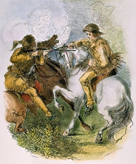 Powder Horn Prints: CHRISTOPHER CARSON (1809-1868)