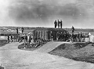CIVIL WAR: UNION FORT. Detachment of Company K, 3rd Regiment Massachusetts Volunteer CIVIL WAR: UNION FORT. Detachment of Company K, 3rd Regiment Massachusetts Volunteer