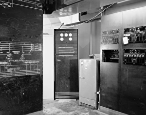 Tower Prints: COMPUTER SYSTEM. A microchip-based computer control system installed in the early