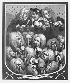 Consultation of Physicians: The Company of Undertakers. Facsimile of the original etching Consultation of Physicians: The Company of Undertakers. Facsimile of the original etching