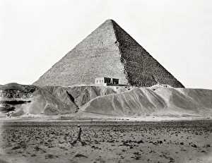 EGYPT: CHEOPS PYRAMID. A view of the Great Pyramid of Cheops, Giza, Egypt EGYPT: CHEOPS PYRAMID. A view of the Great Pyramid of Cheops, Giza, Egypt
