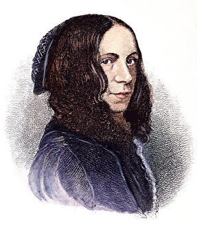 ELIZABETH BARRETT BROWNING (1806-1864). English poet. Etching, 19th century ELIZABETH BARRETT BROWNING (1806-1864). English poet. Etching, 19th century
