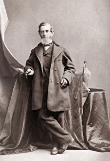 GEORGE PALMER PUTNAM (1814-1872). American publisher. Photograph, c1865 GEORGE PALMER PUTNAM (1814-1872). American publisher. Photograph, c1865