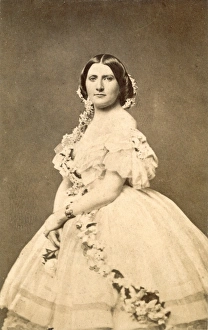 HARRIET LANE JOHNSTON (1830-1903). Niece of President James Buchanan HARRIET LANE JOHNSTON (1830-1903). Niece of President James Buchanan