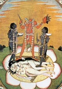HINDU GODDESS: KALI. Chinnamasta, a manifestation of the goddess Kali HINDU GODDESS: KALI. Chinnamasta, a manifestation of the goddess Kali