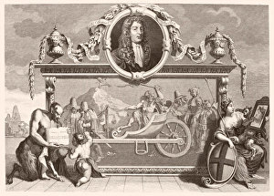 HOGARTH: HUDIBRAS, 1726. Frontispiece. Steel engraving, c1860 HOGARTH: HUDIBRAS, 1726. Frontispiece. Steel engraving, c1860