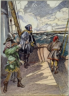 JOHN CABOT (c1450-c1499). Ital: Giovanni Caboto, Italian explorer and navigator JOHN CABOT (c1450-c1499). Ital: Giovanni Caboto, Italian explorer and navigator