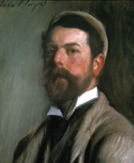 JOHN SINGER SARGENT (1856-1925): self-portrait. Oil on canvas, 1892 JOHN SINGER SARGENT (1856-1925): self-portrait. Oil on canvas, 1892