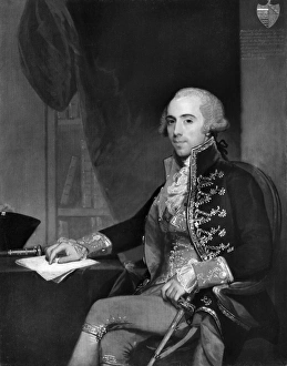 JOSEF DE JAUDENES Y NEBOT (1764-before 1819). Spanish diplomat. Oil on canvas, 1794 JOSEF DE JAUDENES Y NEBOT (1764-before 1819). Spanish diplomat. Oil on canvas, 1794